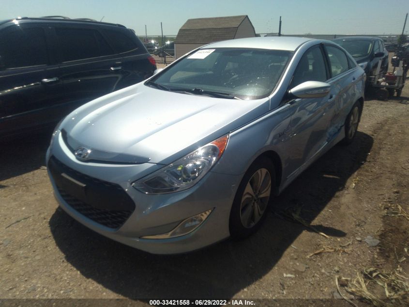 2013 HYUNDAI SONATA HYBRID LIMITED KMHEC4A44DA091422