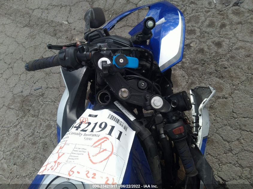 2015 YAMAHA YZFR3 MH3RH06Y2FK004319
