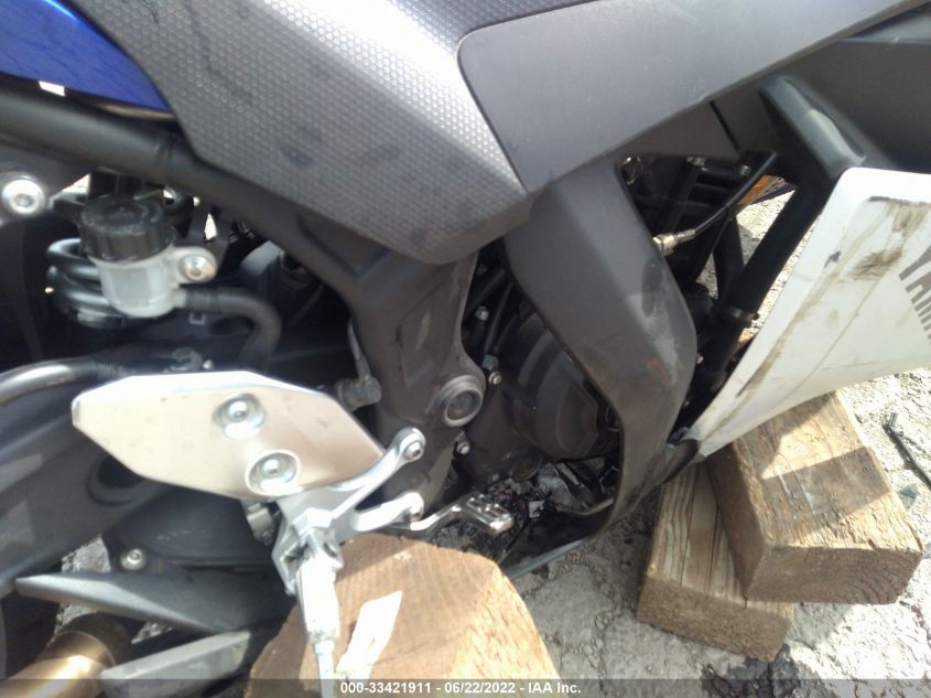 2015 YAMAHA YZFR3 MH3RH06Y2FK004319