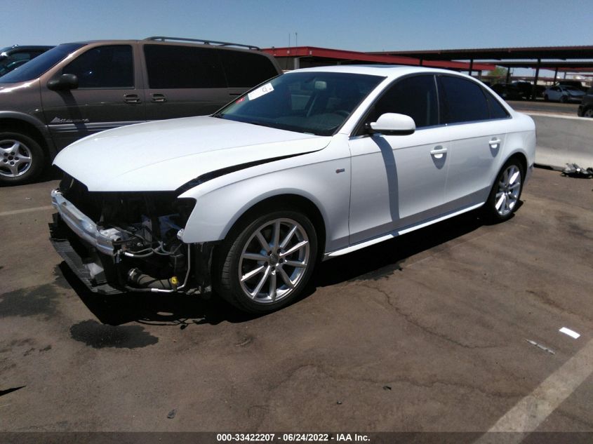 2015 AUDI A4 PREMIUM PLUS WAUFFAFLXFN009149
