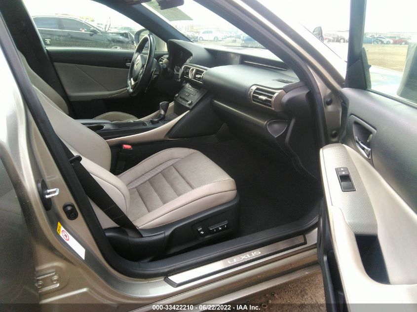 2015 LEXUS IS 250 CRAFTED LINE JTHBF1D20F5045619