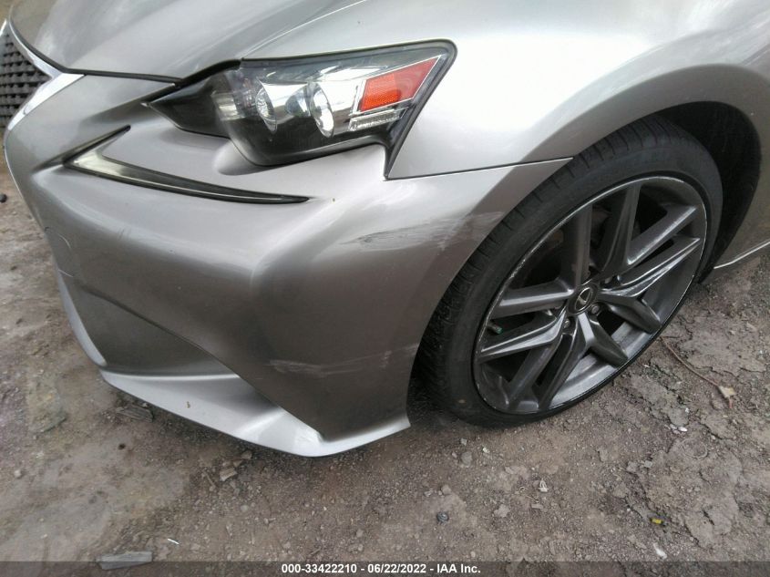 2015 LEXUS IS 250 CRAFTED LINE JTHBF1D20F5045619