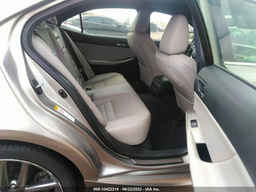 2015 LEXUS IS 250 CRAFTED LINE JTHBF1D20F5045619