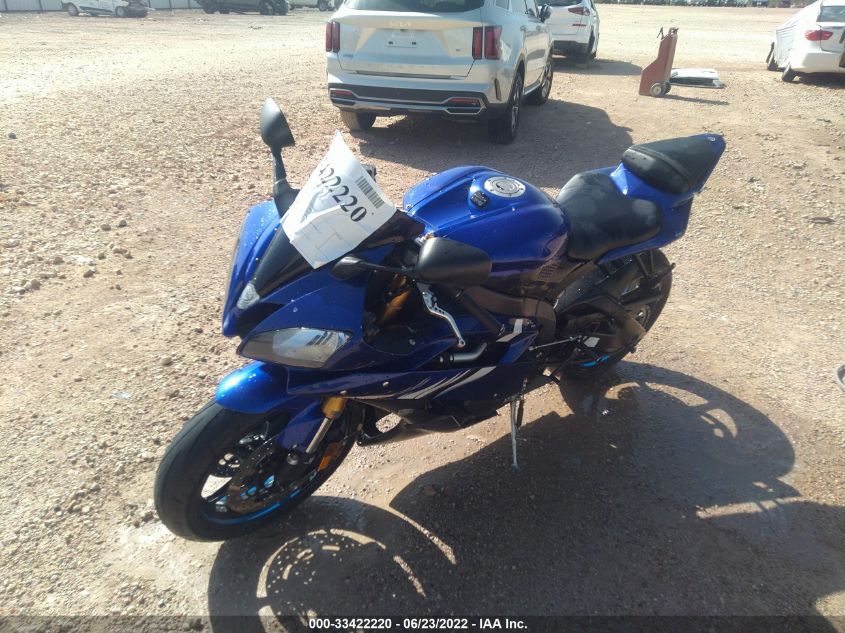 2006 YAMAHA YZFR6 L JYARJ12E76A003981
