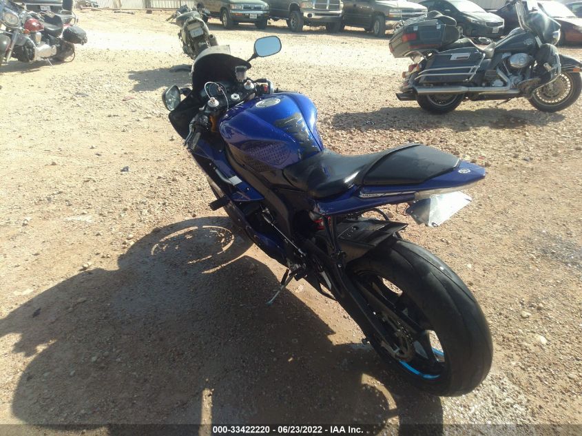 2006 YAMAHA YZFR6 L JYARJ12E76A003981