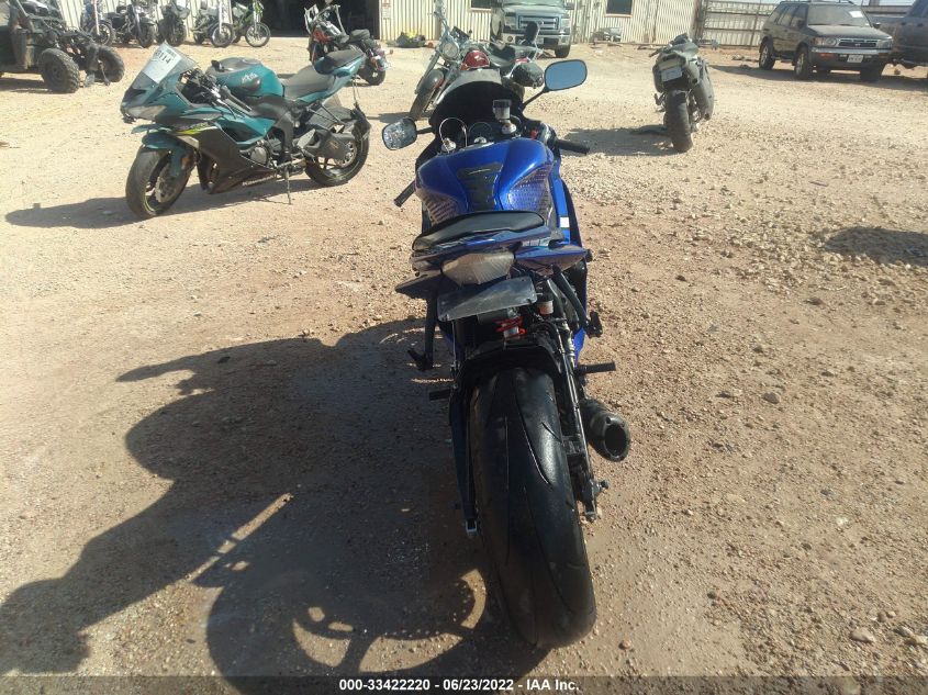 2006 YAMAHA YZFR6 L JYARJ12E76A003981