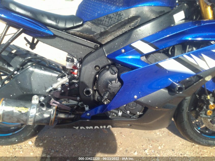 2006 YAMAHA YZFR6 L JYARJ12E76A003981