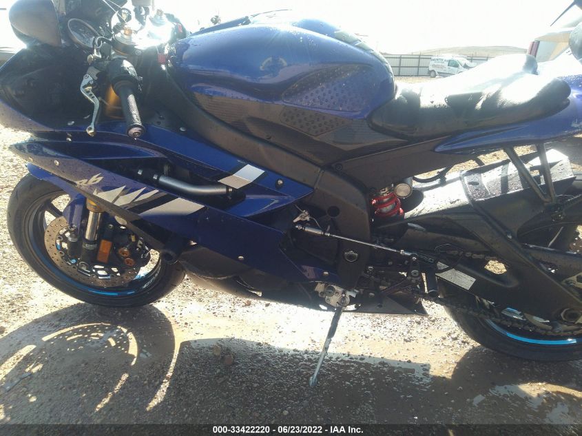 2006 YAMAHA YZFR6 L JYARJ12E76A003981