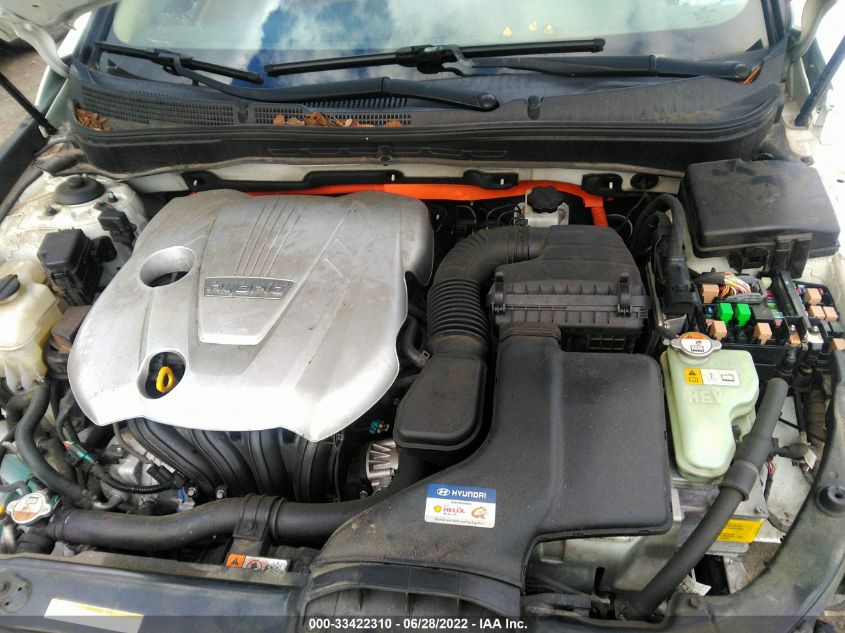 2013 HYUNDAI SONATA HYBRID HYBRID KMHEC4A42DA051355