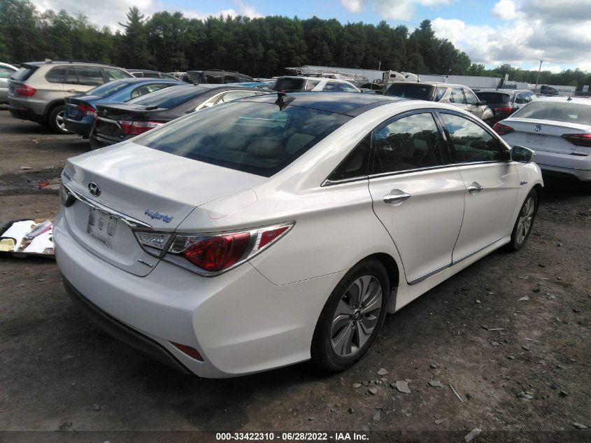 2013 HYUNDAI SONATA HYBRID HYBRID KMHEC4A42DA051355