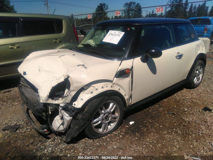 2013 MINI COOPER HARDTOP WMWSU3C51DT547995