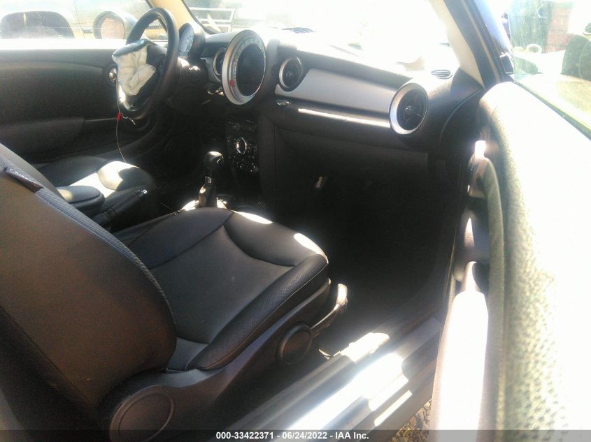 2013 MINI COOPER HARDTOP WMWSU3C51DT547995