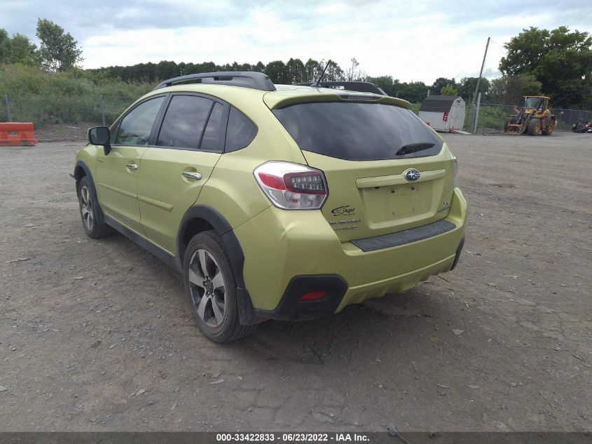 2014 SUBARU XV CROSSTREK HYBRID 2.0I HYBRID JF2GPBCC8EH235977