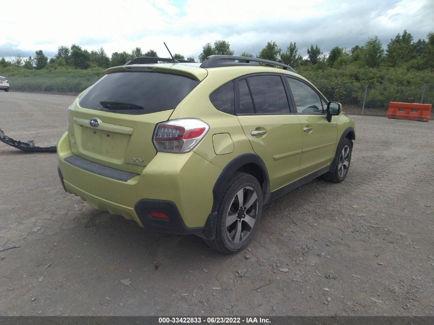 2014 SUBARU XV CROSSTREK HYBRID 2.0I HYBRID JF2GPBCC8EH235977