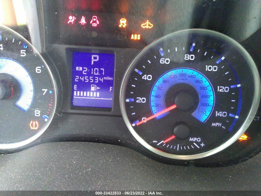 2014 SUBARU XV CROSSTREK HYBRID 2.0I HYBRID JF2GPBCC8EH235977