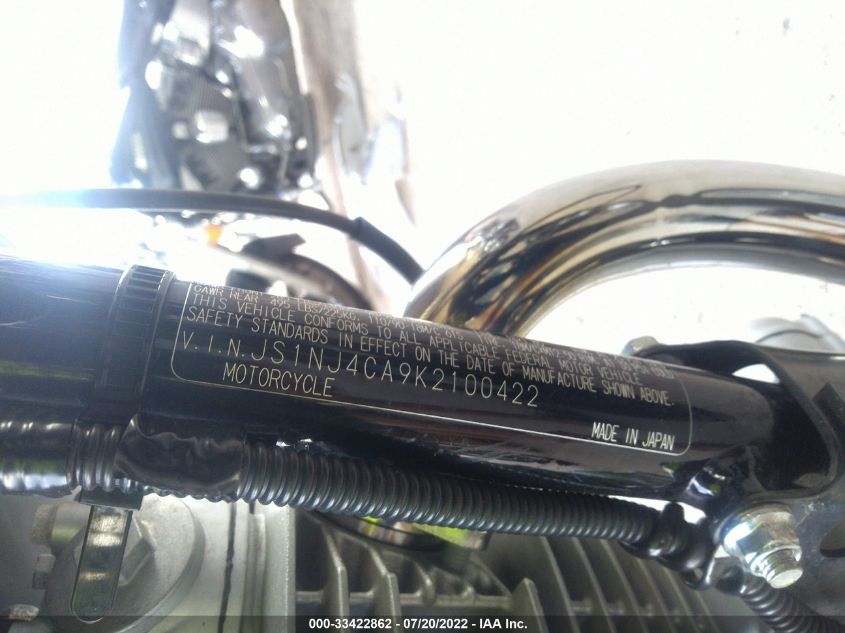 2019 SUZUKI TU250 X JS1NJ4CA9K2100422
