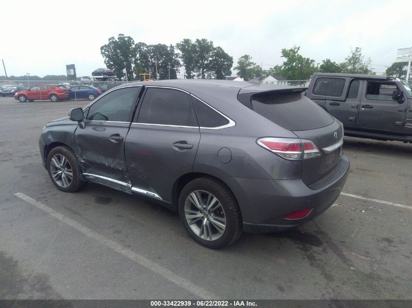 2015 LEXUS RX 450H 2T2ZB1BA2FC003568