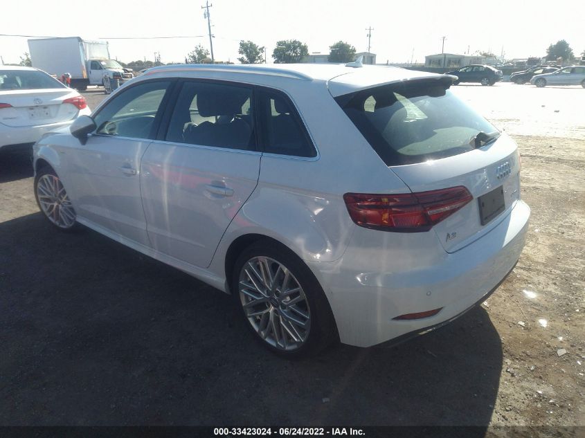 2018 AUDI A3 SPORTBACK E-TRON PREMIUM PLUS WAUTPBFF7JA079403