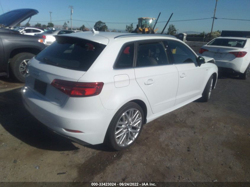 2018 AUDI A3 SPORTBACK E-TRON PREMIUM PLUS WAUTPBFF7JA079403