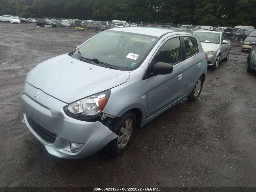 2015 MITSUBISHI MIRAGE ES/RF ML32A4HJ1FH059016