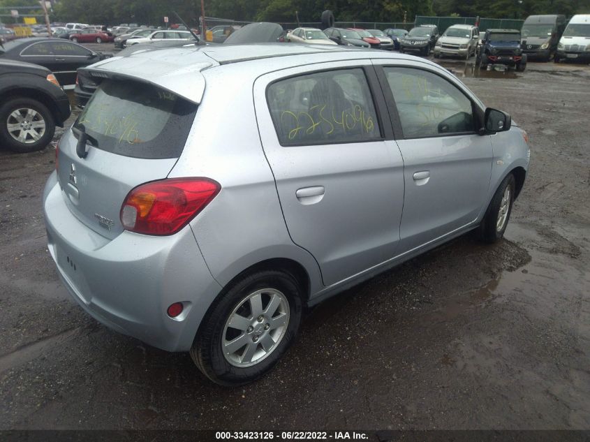 2015 MITSUBISHI MIRAGE ES/RF ML32A4HJ1FH059016