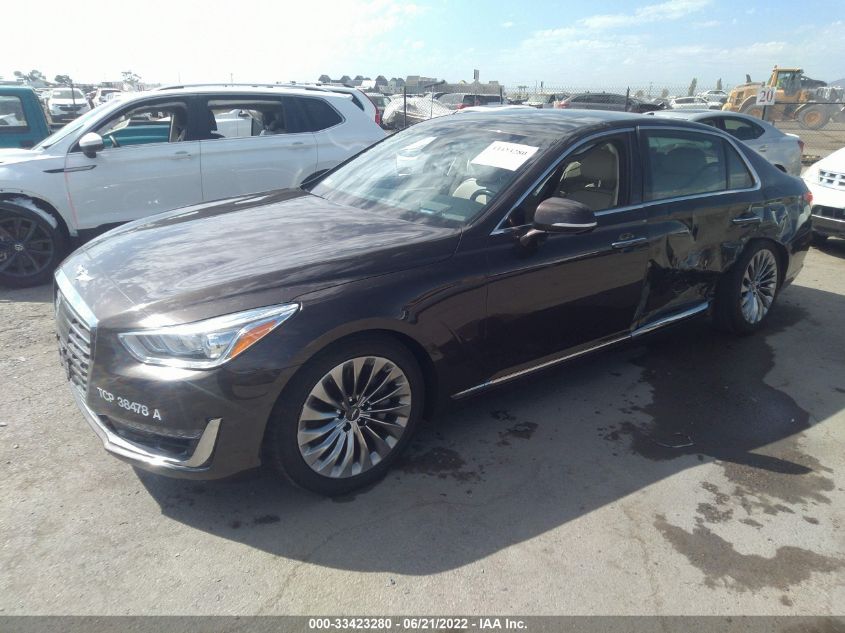 2017 GENESIS G90 5.0L ULTIMATE KMHG54JH8HU032805