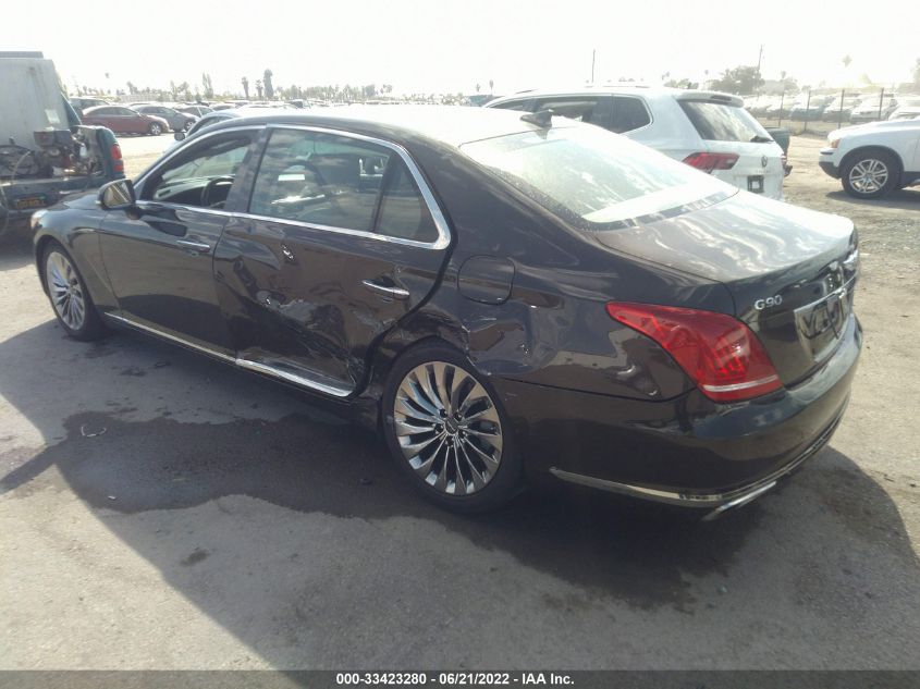 2017 GENESIS G90 5.0L ULTIMATE KMHG54JH8HU032805