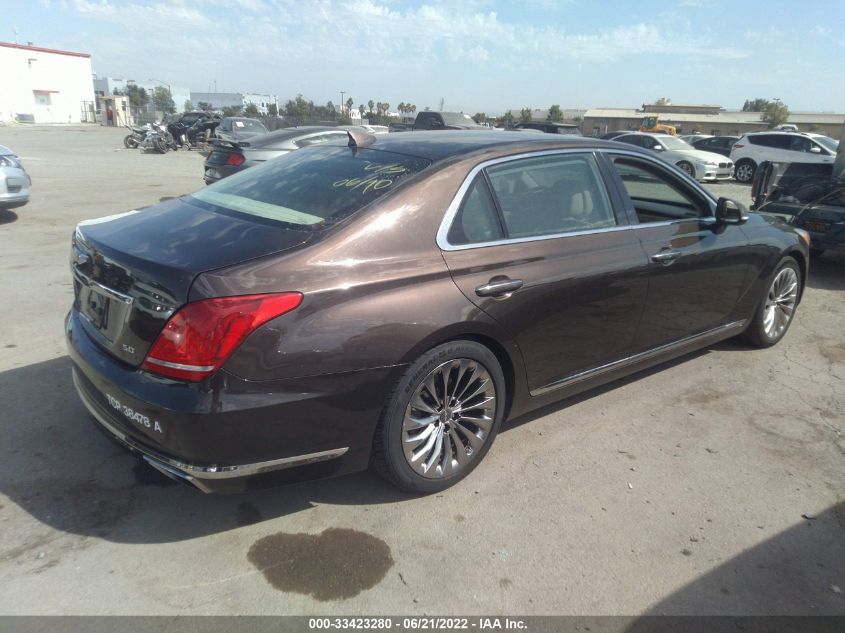 2017 GENESIS G90 5.0L ULTIMATE KMHG54JH8HU032805