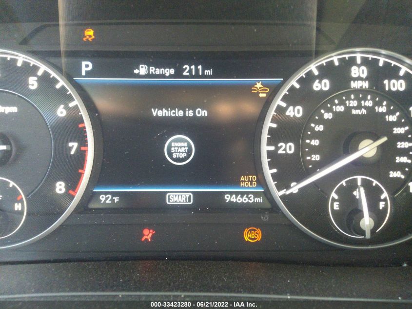 2017 GENESIS G90 5.0L ULTIMATE KMHG54JH8HU032805