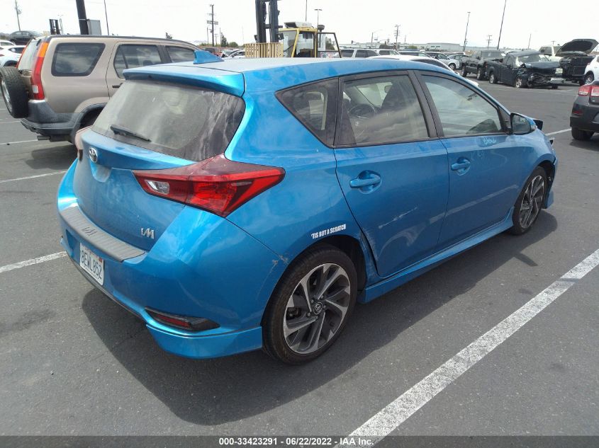 2018 TOYOTA COROLLA IM JTNKARJE3JJ566312