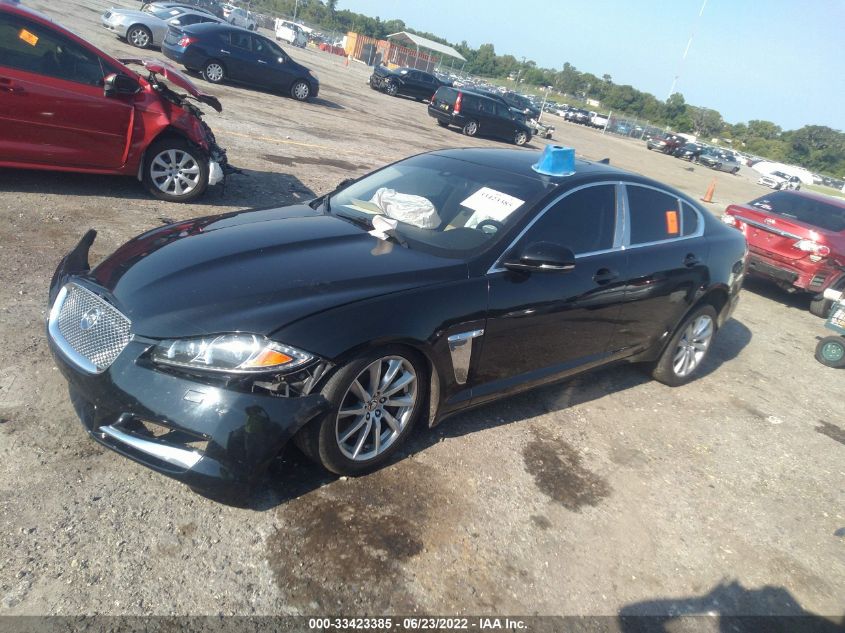 2013 JAGUAR XF I4 RWD SAJWA0ES0DPS65033