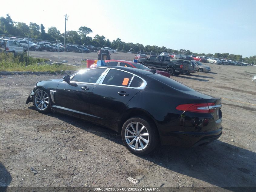 2013 JAGUAR XF I4 RWD SAJWA0ES0DPS65033