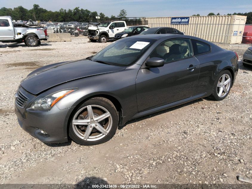 2013 INFINITI G37 COUPE JOURNEY/IPL JN1CV6EK5DM923457