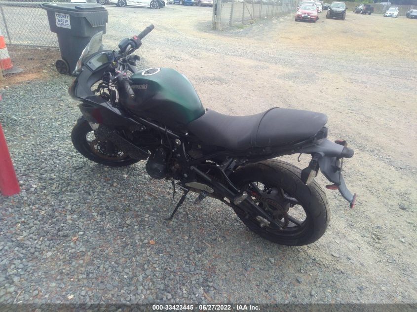2011 KAWASAKI EX650 C JKAEXEC14BDA64831