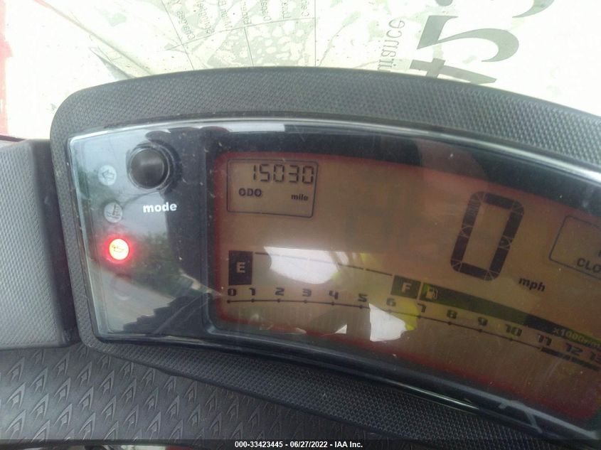 2011 KAWASAKI EX650 C JKAEXEC14BDA64831