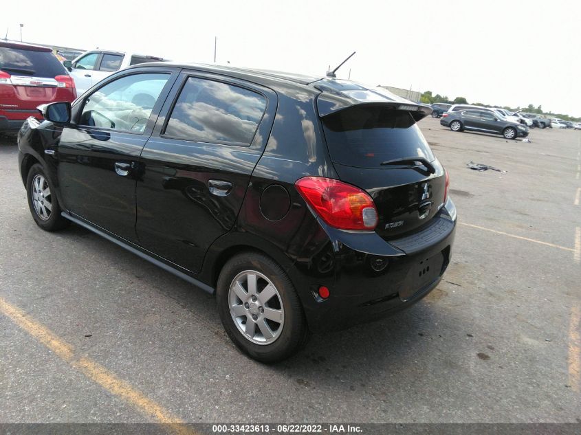 2015 MITSUBISHI MIRAGE ES ML32A4HJ5FH010465