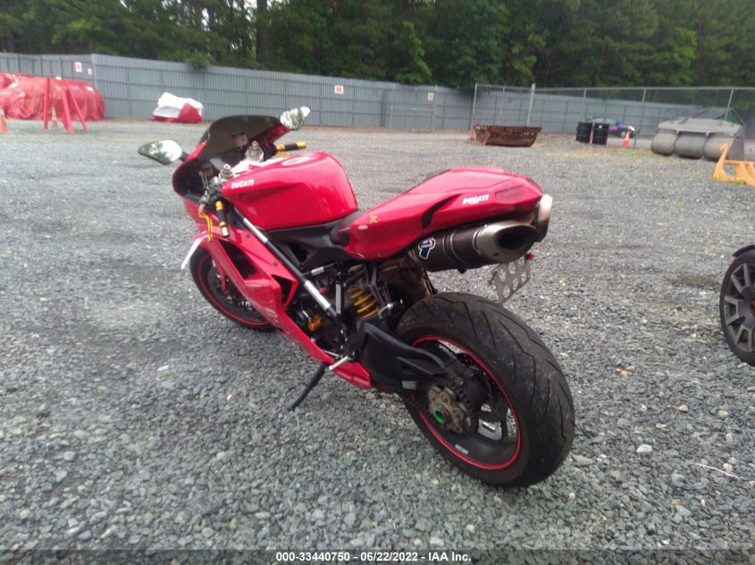 2009 DUCATI 1198 S ZDM1XBLW49B024481