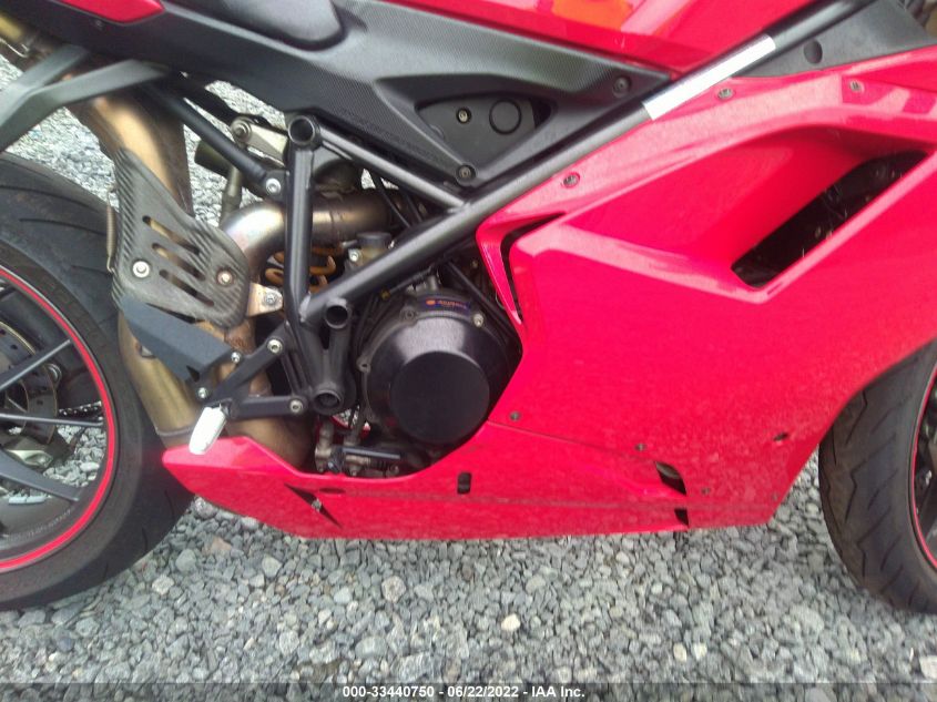 2009 DUCATI 1198 S ZDM1XBLW49B024481