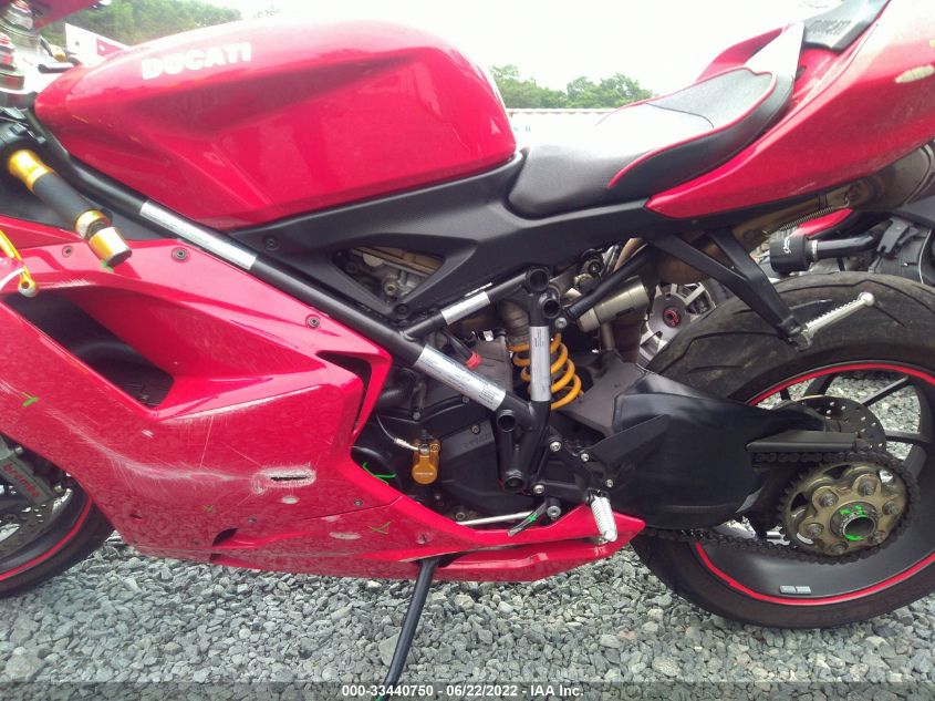 2009 DUCATI 1198 S ZDM1XBLW49B024481