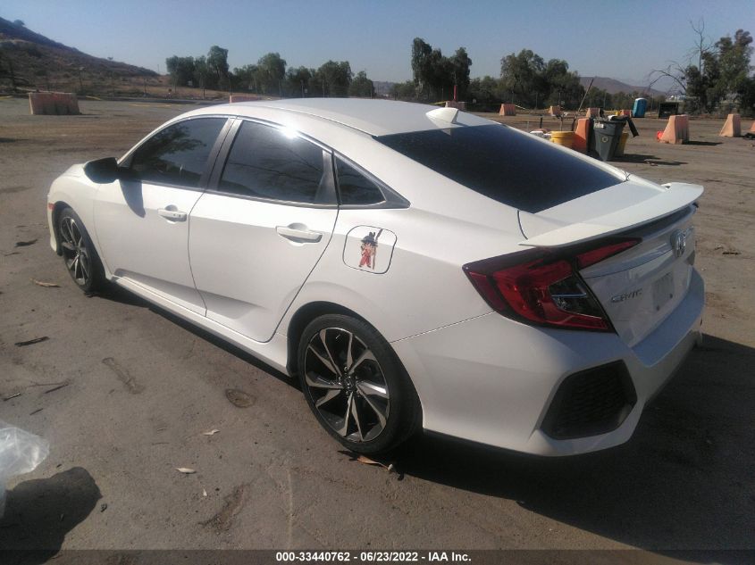 2018 HONDA CIVIC SI SEDAN 2HGFC1E58JH705848