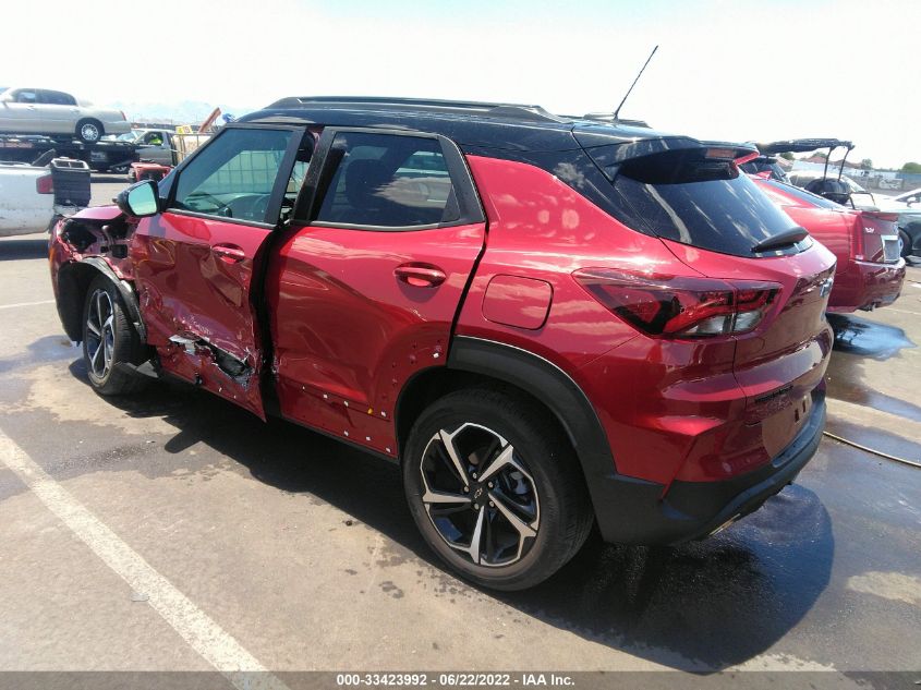 2021 CHEVROLET TRAILBLAZER RS KL79MTSL2MB016096