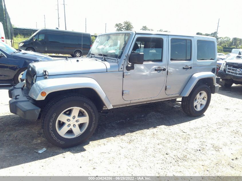 2017 JEEP WRANGLER UNLIMITED SPORT 1C4BJWDG0HL657620