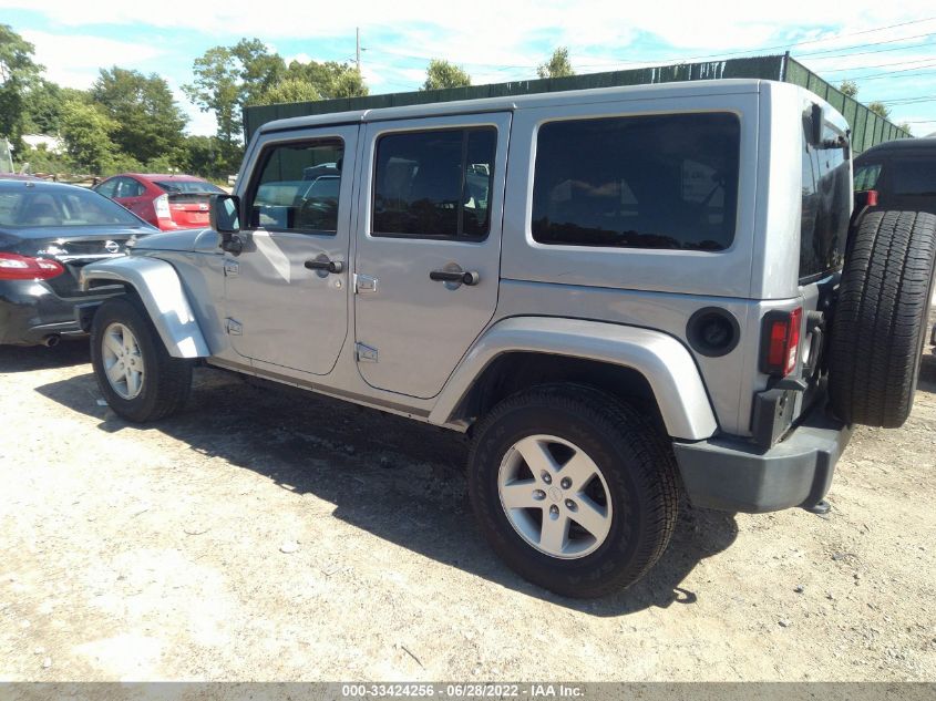 2017 JEEP WRANGLER UNLIMITED SPORT 1C4BJWDG0HL657620