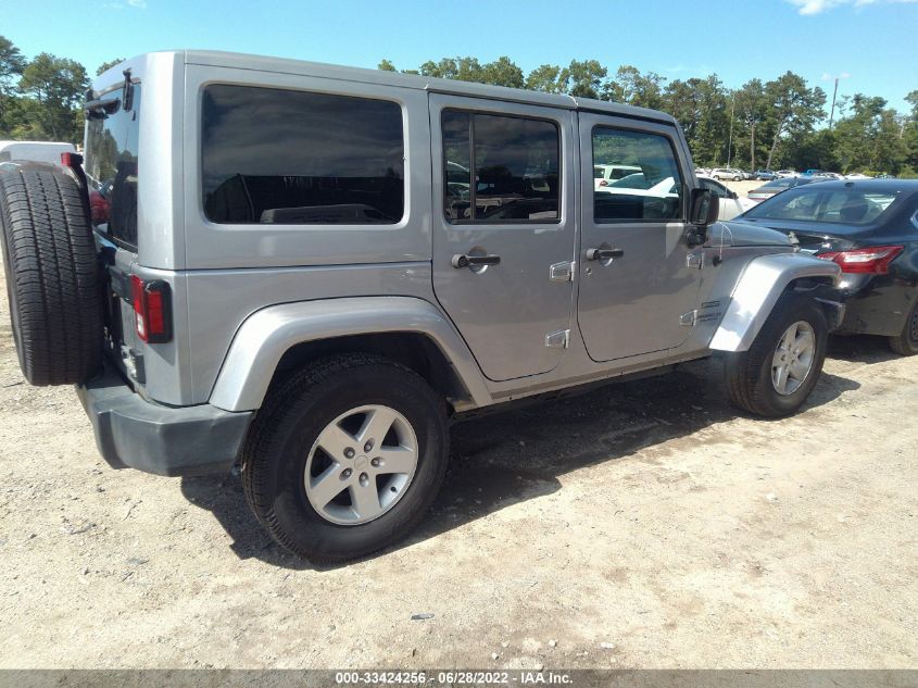2017 JEEP WRANGLER UNLIMITED SPORT 1C4BJWDG0HL657620