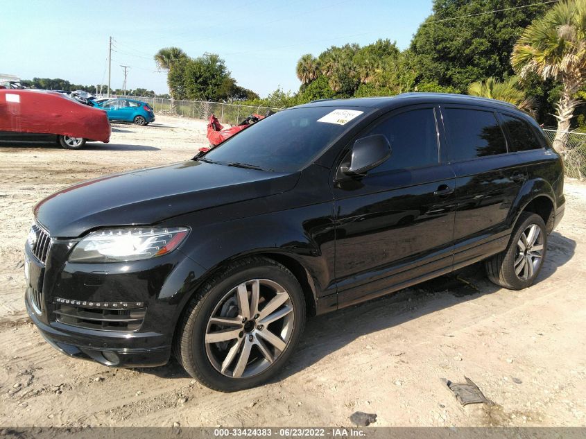 2014 AUDI Q7 3.0L TDI PREMIUM PLUS WA1LMAFE1ED014784