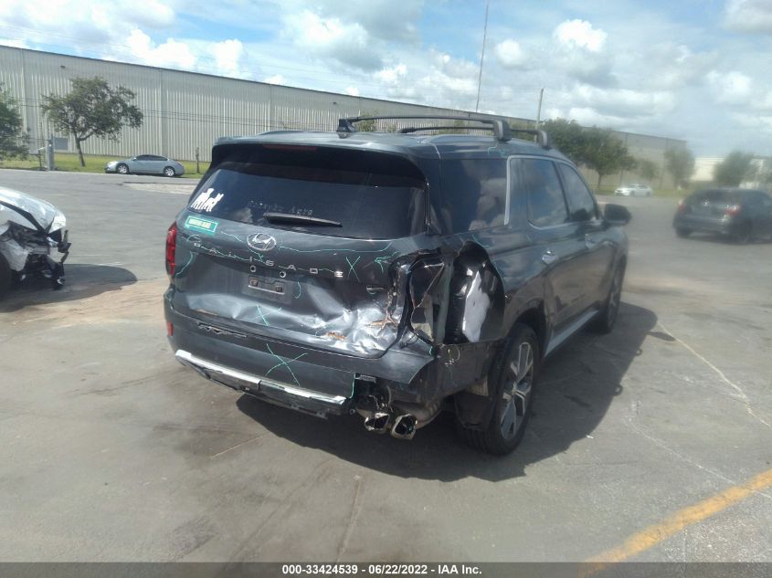 2021 HYUNDAI PALISADE LIMITED KM8R5DHE1MU177652