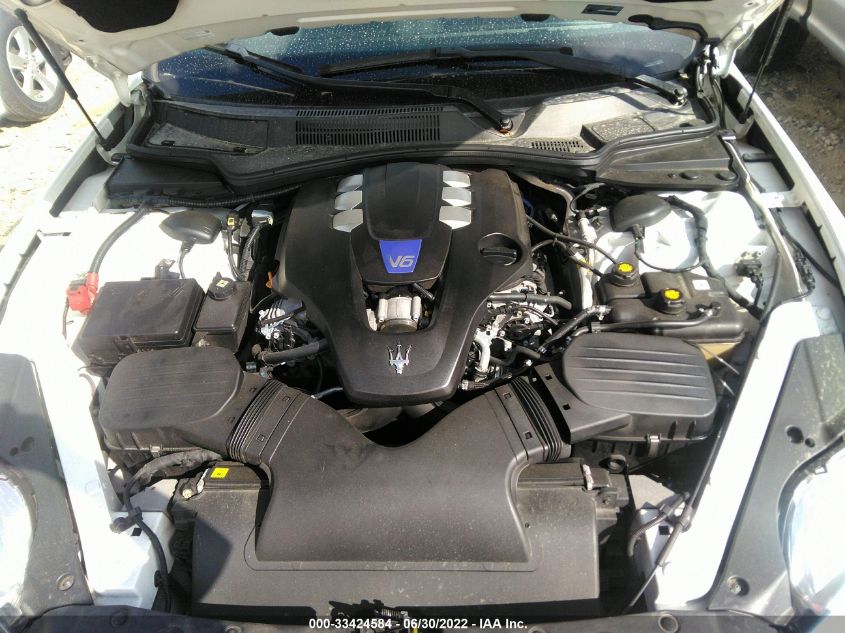 2014 MASERATI QUATTROPORTE S Q4 ZAM56RRA7E1106513