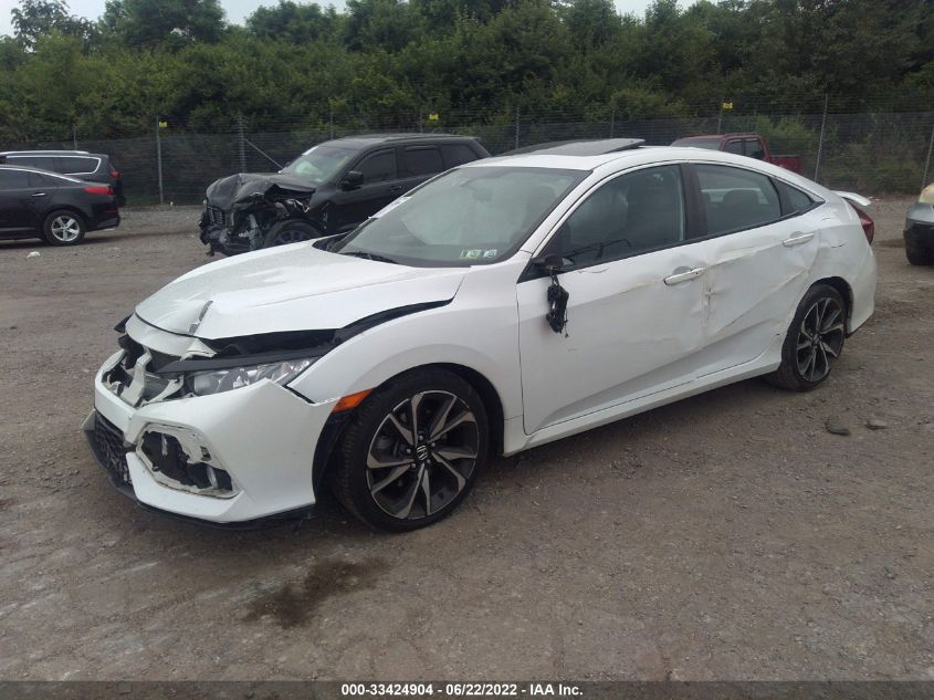 2018 HONDA CIVIC SI SEDAN 2HGFC1E54JH704180