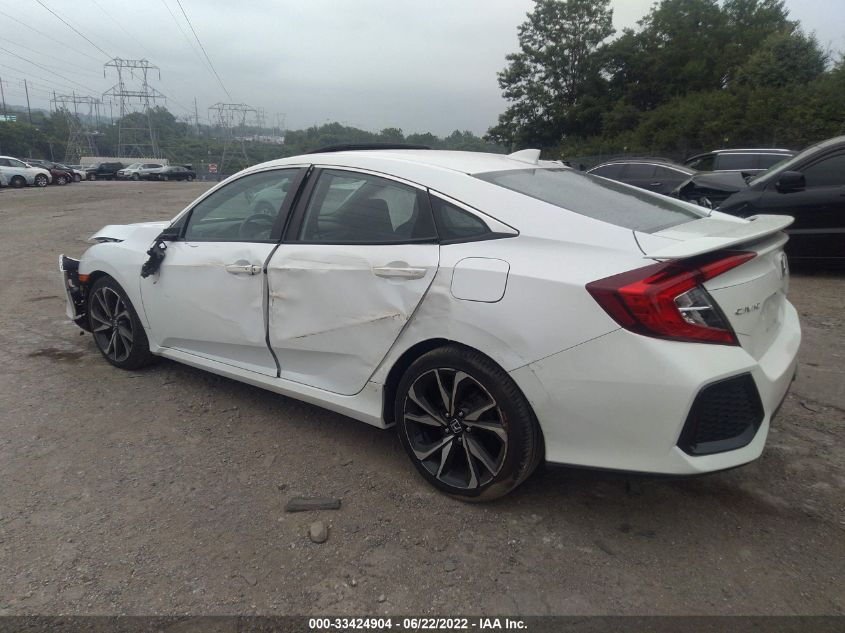 2018 HONDA CIVIC SI SEDAN 2HGFC1E54JH704180