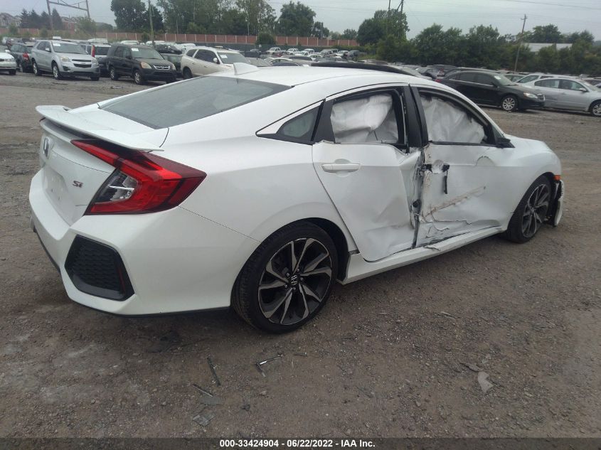 2018 HONDA CIVIC SI SEDAN 2HGFC1E54JH704180
